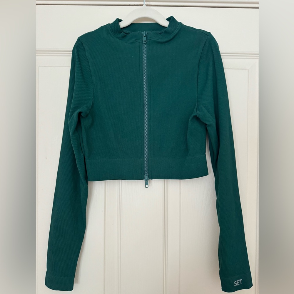 Set Active Sculptflex Zip Up - Mojito - S